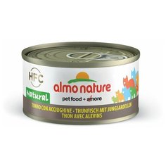 Влажный корм для кошек Almo Nature Legend, с тунцом, с сардиной 12 шт. х 70 г