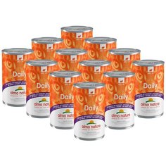 Влажный корм для кошек Almo Nature Daily Menu, с кроликом 12 шт. х 400 г