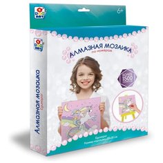 Алмазная мозаика 1Toy "Единорог", в коробке, 23*20,5*3,5 см (Т19045)