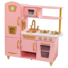 Кухня игровая KidKraft Винтаж, цвет: розовый с золотом