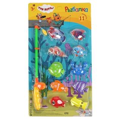 Рыбалка Играем вместе "Три кота", на картоне, в коробке (Q333-H19003-R)