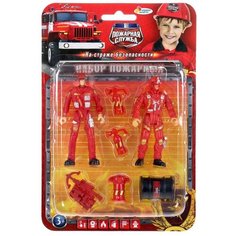 Набор фигурок Играем вместе Пожарные, с аксессуарами, на блистере (1412Y238-R)