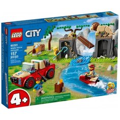 Конструктор LEGO City 60301 Спасательный внедорожник для зверей