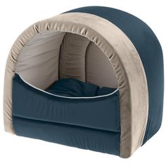 Домик для кошек Ferplast Majesty 20 40х34х36 см синий/бежевый