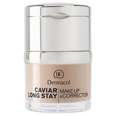 Dermacol Тональный крем Caviar Long-Stay Make-Up & Corrector, 30 мл, оттенок: тон №3