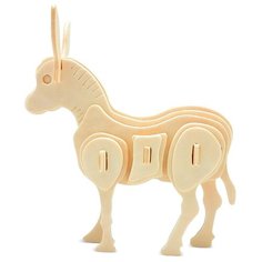 3D деревянный пазл Robotime Домашние животные - Осел