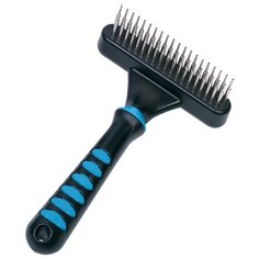 Расческа для кошек и собак грабли вращающиеся зубья 39 зуб Nobby