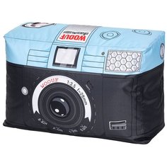 DreamBag пуф Camera blue оксфорд