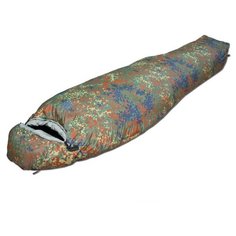 Спальный мешок Tengu Mark 29SB flecktarn с правой стороны