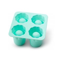 Форма для десерта Apollo Fusto, 4 ячейки, зеленый