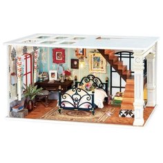 3D деревянный конструктор Миниатюрный дом Парижская полночь Robotime