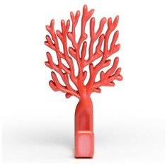 Крючок "Coral", цвет: красный Qualy
