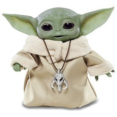 Робот Hasbro Звездные войны. Мандалорец. Малыш Йода зеленый/бежевый