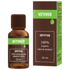 Эфирное масло ATMA Ветивера 10мл