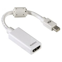 Адаптер HAMA mini DisplayPort - HDMI (00053246) 0.15 м, белый