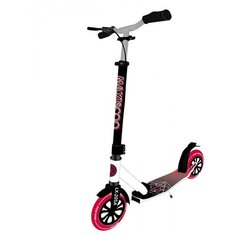 Самокат Двухколесный Складной Maxiscoo LX-205A (2021) с Ручным Тормозом, Красный