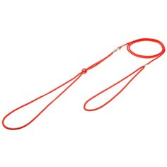 Ринговка для собак круглая с бусинкой красная 3 мм V.I.Pet (1 шт) Zoo One