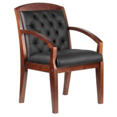 Стул М 175 D Тай Чёрная кожа Riva