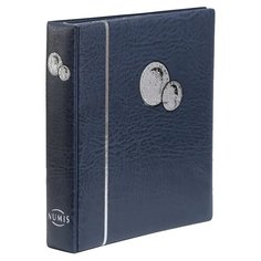 Альбом Leuchtturm Numis (в футляре) blue