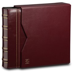 Альбом Leuchtturm FDC C6 (в футляре) бордовый