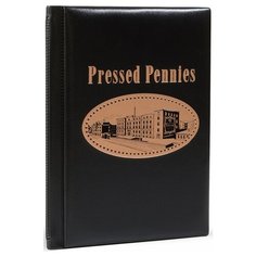 Альбом Leuchtturm Pressed Pennies для 96 монет черный