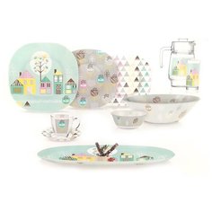 Столовый сервиз НЕО КАРИНА ИТЗМАНА 46 предметов 6 персон Luminarc