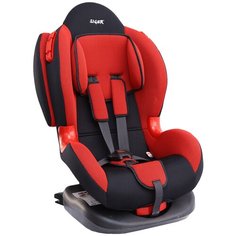 Автокресло группа 1/2 (9-25 кг) Siger Кокон-Isofix, красный