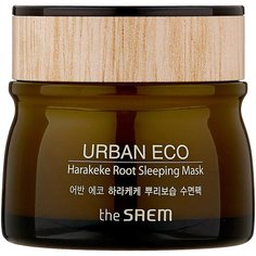 The Saem ночная маска Urban Eco Harakeke Root Sleeping Mask с экстрактом новозеландского льна, 80 мл