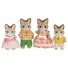 Фигурки Sylvanian Families Семья полосатых кошек 5180