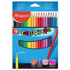 Maped Цветные карандаши Color Peps 18 цветов (183218)