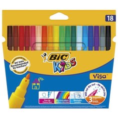 BIC Фломастеры "Visa" 18 шт. (888681) разноцветные