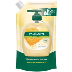 Мыло жидкое Palmolive Натурэль Питание Мед и увлажняющее молочко, 500 мл