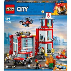 Конструктор LEGO City 60215 Пожарное депо