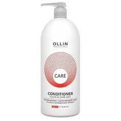 OLLIN Professional кондиционер Care Color and Shine Save, 1000 мл