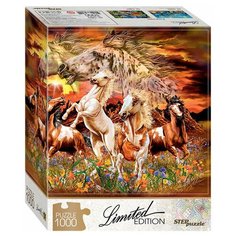 Пазл Step puzzle Limited Edition Найди 16 лошадей (79802), 1000 дет.