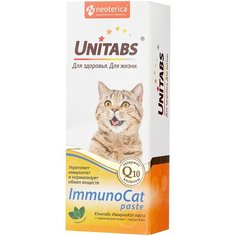 Добавка в корм Unitabs ImmunoCat с таурином паста 120 мл