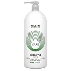 OLLIN Professional шампунь Care Restore для восстановления структуры волос, 1 л