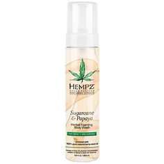 Гель-мусс для душа Hempz Sugarcane & Papaya, 250 мл