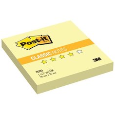 Post-it Блок Classic, 76х76 мм, канареечно-желтый, 100 штук (R330)