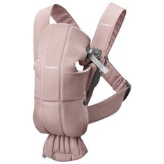 Рюкзак-переноска BabyBjorn Mini Cotton, Dusty Pink