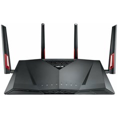 Wi-Fi роутер ASUS RT-AC88U, черный/красный
