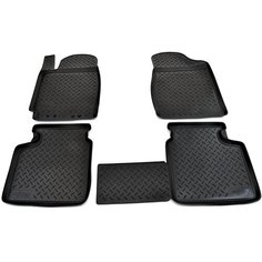 Комплект ковриков салона NorPlast NPL-Po-88-08 4 шт. черный