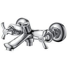 Смеситель для ванны с подключением душа D&K DA1213201 двухрычажный DK