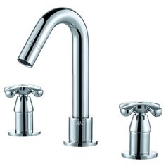 Смеситель для раковины (умывальника) D&K DA1414101 двухрычажный встраиваемый DK