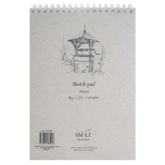 Альбом для эскизов Smiltainis Authentic Natural 29.7 х 21 см (A4), 100 г/м², 100 л.