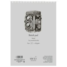 Альбом для эскизов Smiltainis Authentic Bristol 29.7 х 21 см (A4), 185 г/м², 50 л.