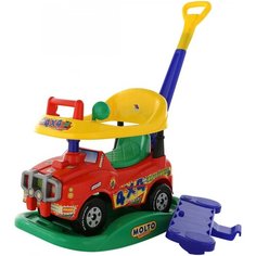 Каталка-качалка Molto Джип Викинг (3392 / 62963 / 62970 / 62987) красный