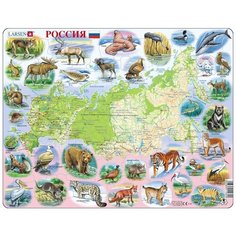 Рамка-вкладыш Larsen Россия (K50), 100 дет.