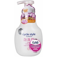 FUNS пенка для умывания увлажняющая с помпой Cycle Style, 250 мл