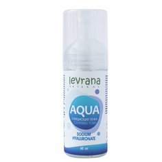 Levrana очищающая пенка для умывания Aqua, 60 мл